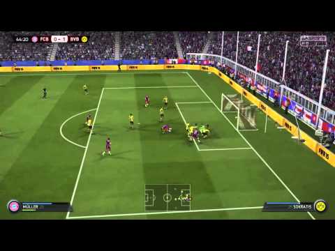 بالفيديو فيفا 2015 تتوقع حسم بوروسيا لـكلاسيكو ألمانيا بـ51