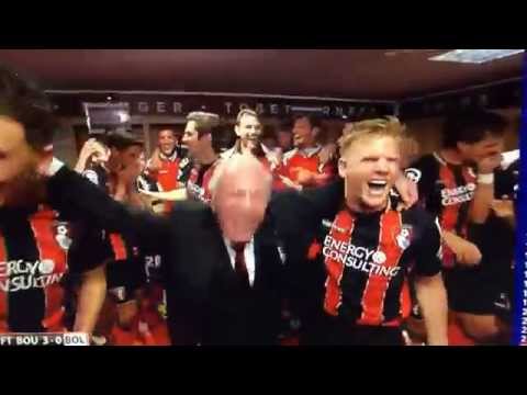 فيديو احتفالات جنونية بصعود بورنموث إلى الدوري الإنجليزي