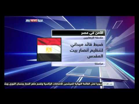 توقيف أحد قادة أنصار بيت المقدس في بني سويف