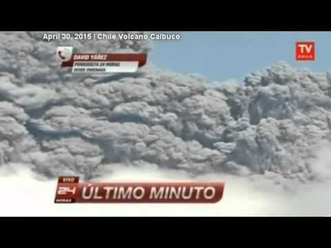 بالفيديو الثورة الثالثة لبركان تشيلي في 8 أيام فقط
