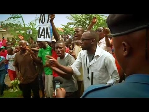 شاهد احتجاجات مناهضة للعهدة الرئاسية في بوروندي