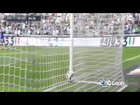 فيديو يوفنتوس يكتفي بتحقيق التعادل أمام ضيفه كالياري