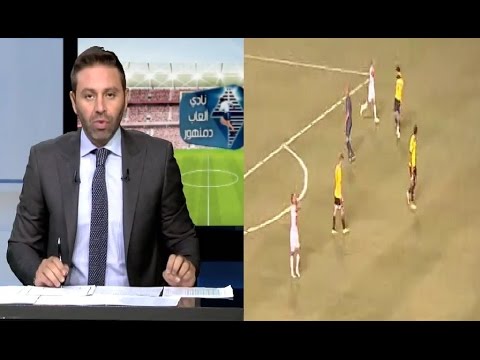 شاهد حازم إمام يتعرض لموقف طريف على الهواء