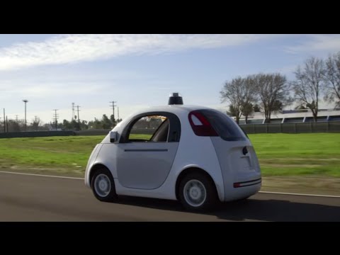 بالفيديو غوغل تختبر سياراتها ذاتية القيادة