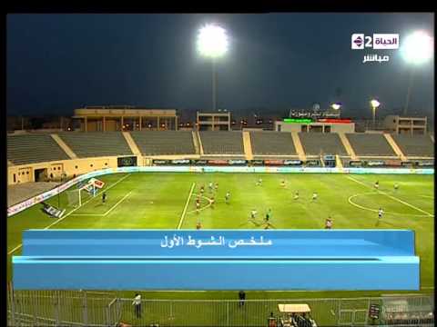 شاهد ملخص أحداث الشوط الأول بين الأهلي والداخلية