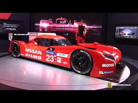 بالفيديو عرض سيارة السباق الجديدة من نيسان