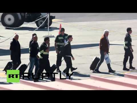 ميسي يصل إلى تشيلي للمشاركة في بطولة 2015