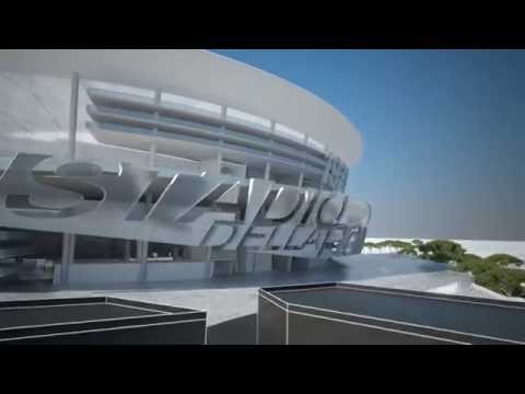 بالفيديو تصميم إستاد نادي روما الجديد