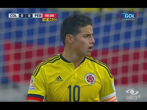 شاهد ملخص مباراة كولومبيا أمام بيرو في كأس كوبا أميركا