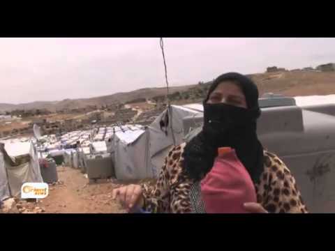 شاهد أزمة مياه تجتاح مخيمات اللاجئين السوريين