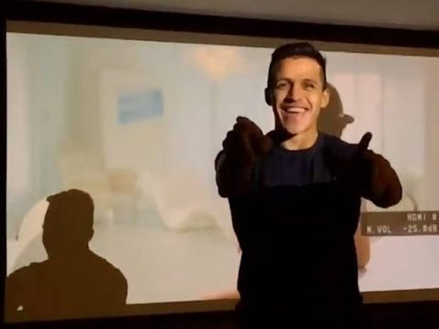 شاهد اللاعب سانشيز يتحول إلى مطرب راب