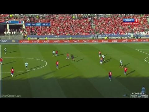 شاهد ملخص نهائي كوبا أميركا بين الأرجنتين وتشيلي