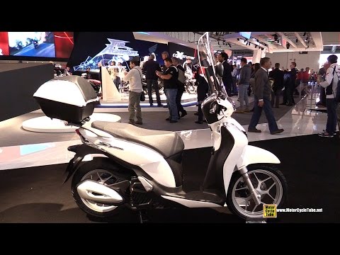 فيديو تعرف على الدراجة النارية honda sh mode