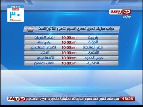 بالفيديو أبرز مباريات الأسبوع الـ 38 من الدوري العام