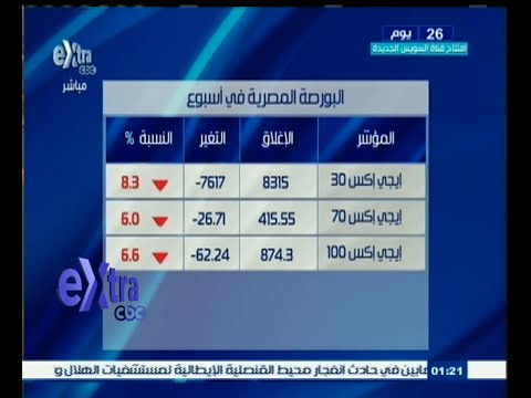 البورصة تخسر 10 مليارات جنيه في أسبوع