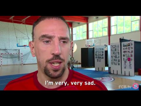 فيديو الحزن يسيطر على ريبيري ومولر