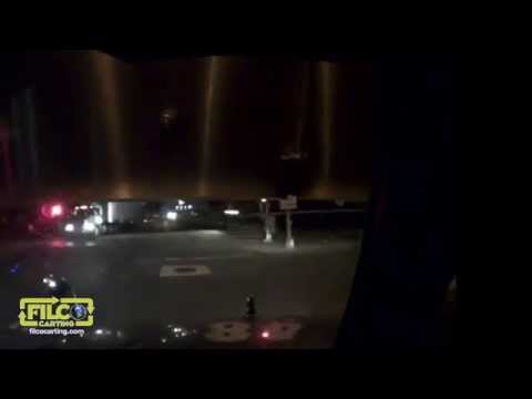 شاهد كاميرا سيارة قمامة توثق لحظات حادث مروّع