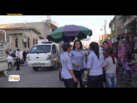 بالفيديو المرأة الكردية تدخل شرطة المرور في الجزيرة السورية