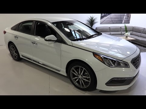 بالفيديو السيارة الرياضية هيونداي سوناتا 2015