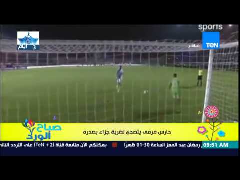 شاهد حارس مرمى يتصدر لضربة جزاء بطريقة عالمية