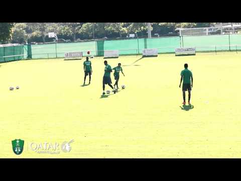 بالفيديو استعدادات الأهلي السعودي للموسم الكروي الجديد