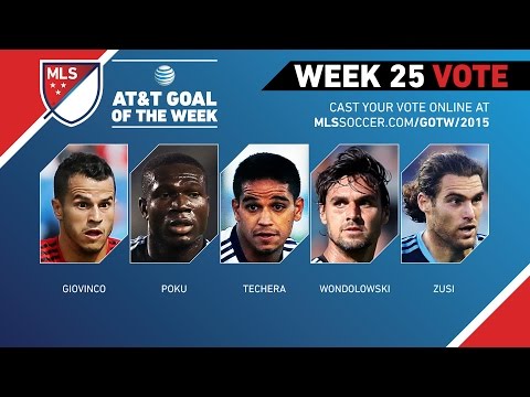 أجمل 5 أهداف في الجولة الـ25 للدوري الأميركي