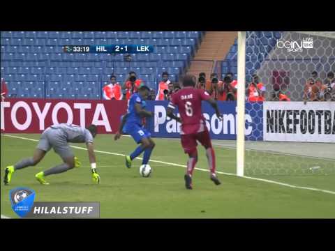 أغرب هدف في دورى أبطال آسيا للهلال أمام لخويا