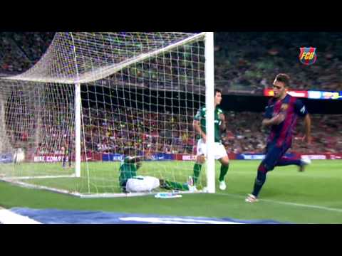 أجمل أهداف منير الحدادى نجم برشلونة الصاعد