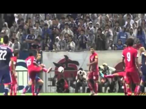 “ثلاثية” يابانية فى شباك كمبوديا بتصفيات المونديال