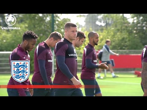 شاهد التدريب الأخير لمنتخب انجلترا قبل مواجهة سويسرا