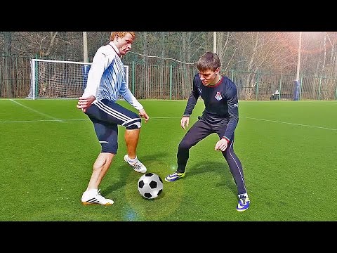 بالفيديو درس مثير في مهارات كرة القدم