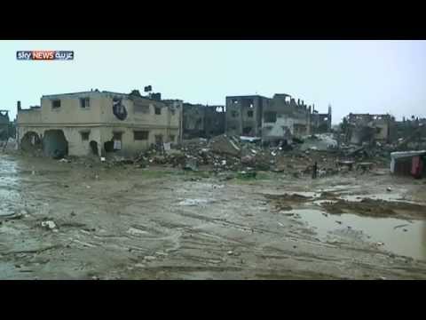 السيول تدمر منازل الفلسطينيين في الضفة وغزة