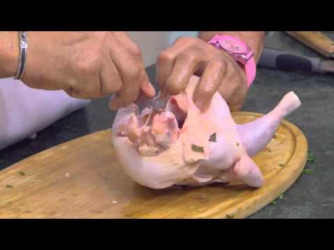 شاهد طريقة عمل دجاج بورق العنب