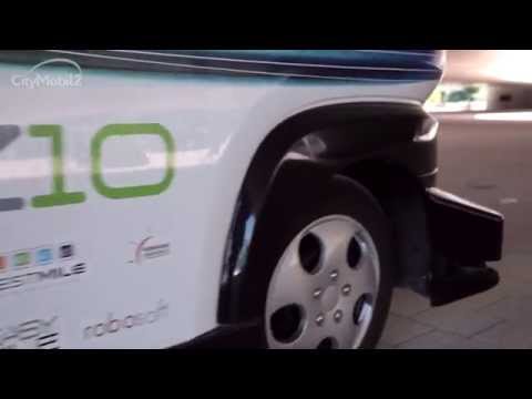 شاهد سير حافلة ركاب بدون سائق في اليونان