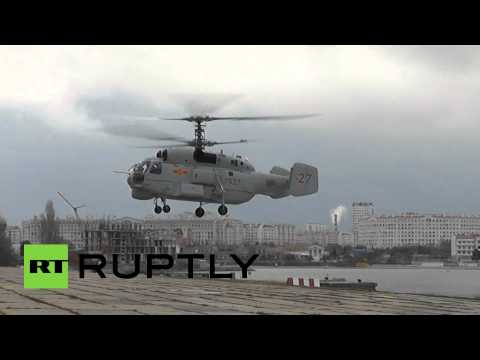 معرض للمروحيات القتالية الروسية ka28 