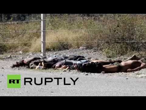 إعدام 11 شابا رميا بالرصاص من قبل مجهولين