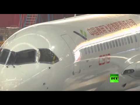 أول طائرة ركاب صينية كبيرة من طراز c919