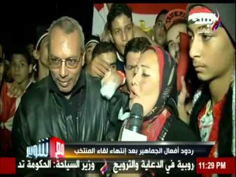 شاهد الأجواء الاحتفالية في الشارع المصري