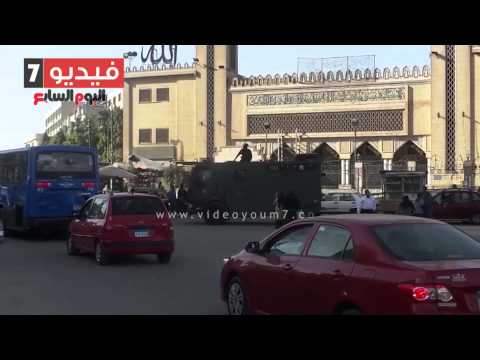 قوات الأمن تمشط شوارع منطقة المطرية