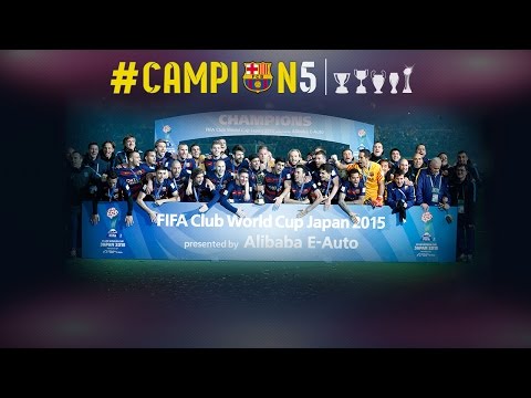 برشلونة ينهى مسيرة انتصارات 2015 بـ 5 كؤوس