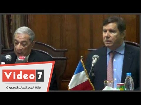 النائب العام يوقع اتفاقة تعاون مع نظيره الفرنسي