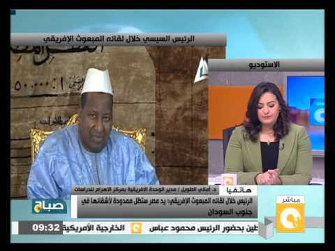بالفيديو الرئيس السيسي  يؤكد أن يد مصر ستظل ممدودة لأشقائها في السودان
