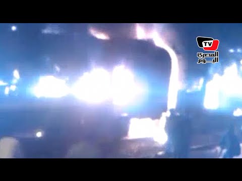 شاهد عيان يروي تفاصيل حريق قطار سمنود