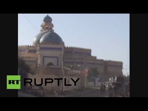 شاهد الجيش العراقي يحرر جامع الرمادي الكبير