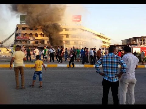 شاهد سقوط 25 شخصًا بين قتيل وجريح في بغداد