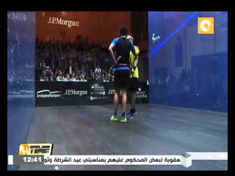 شاهد المصري محمد الشوربجي يصعد للدور نصف النهائي