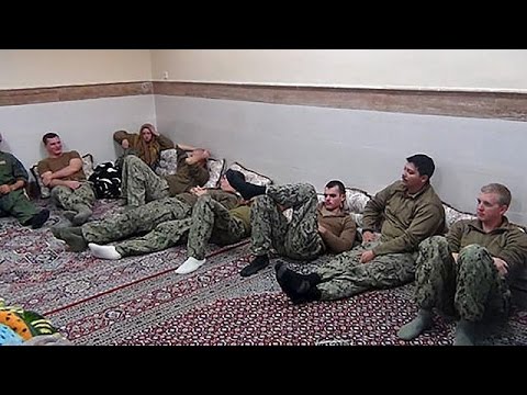 بالفيديو إيران تطلق سراح البحارة الأميركيين