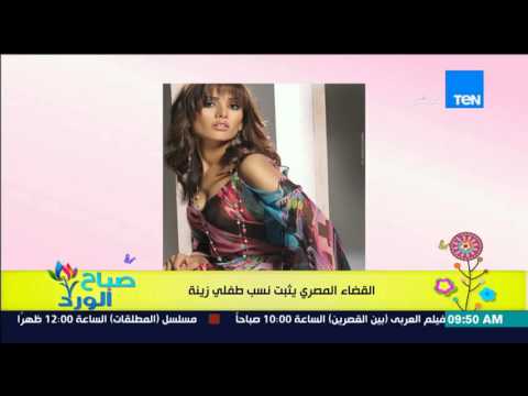 الفنانة زينة تعرب عن سعادتها البالغة بعد إثبات نسب طفلي زينة لأحمد عز