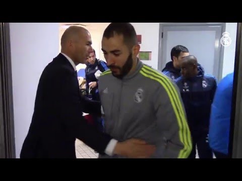 مقطع يكشف العلاقة بين زيدان ولاعبي الريال قبل نصر روما