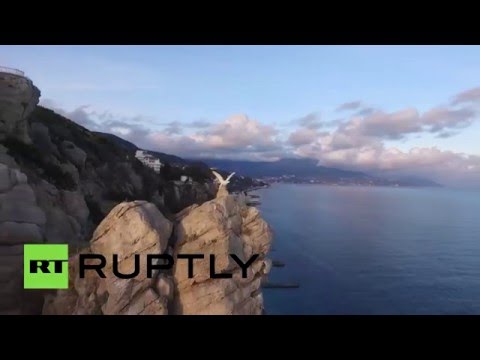 بالفيديو مشاهد ساحرة لمعالم شبه جزيرة القرم